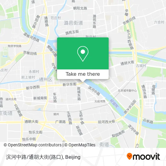 滨河中路/通胡大街(路口) map