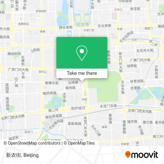新农街 map