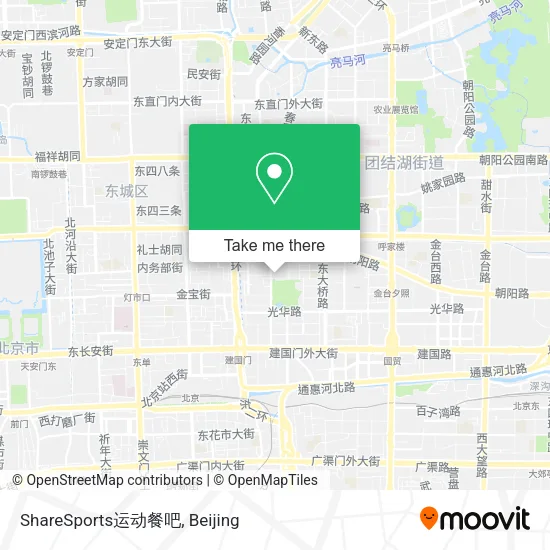 ShareSports运动餐吧 map