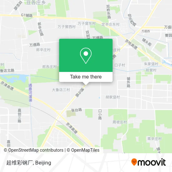 超维彩钢厂 map