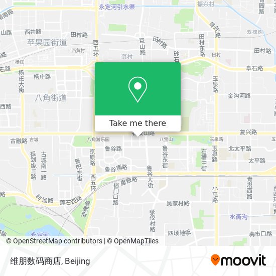 维朋数码商店 map