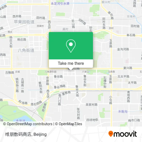 维朋数码商店 map