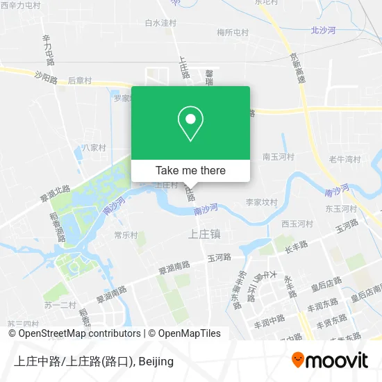 上庄中路/上庄路(路口) map