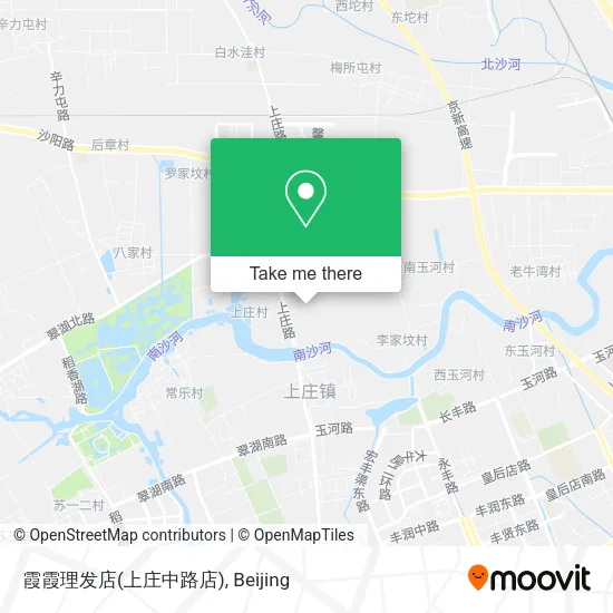 霞霞理发店(上庄中路店) map