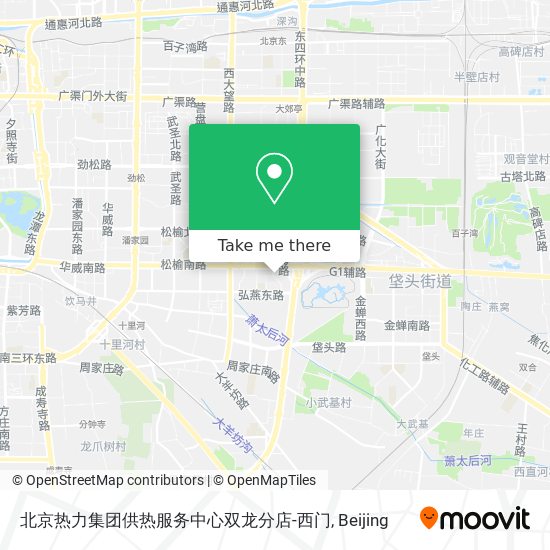 北京热力集团供热服务中心双龙分店-西门 map