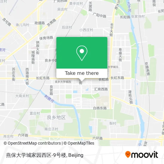燕保大学城家园西区-9号楼 map