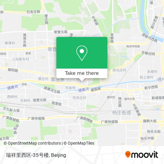 瑞祥里西区-35号楼 map