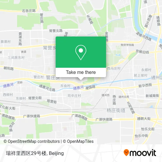 瑞祥里西区29号楼 map