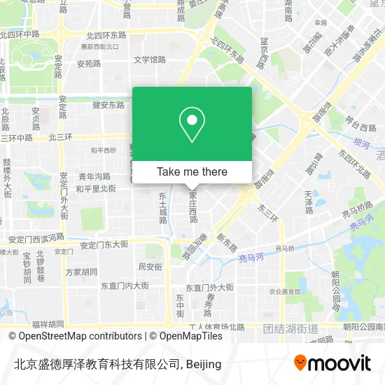 北京盛德厚泽教育科技有限公司 map