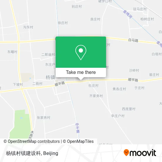 杨镇村镇建设科 map