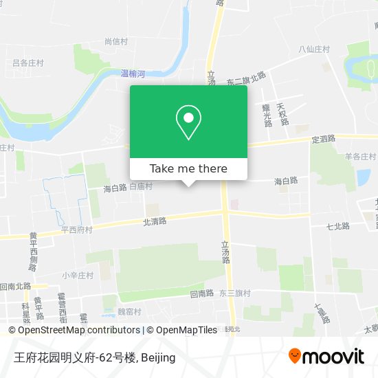 王府花园明义府-62号楼 map