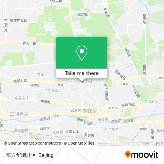 东方华瑞北区 map