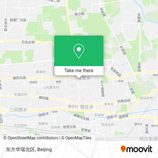 东方华瑞北区 map