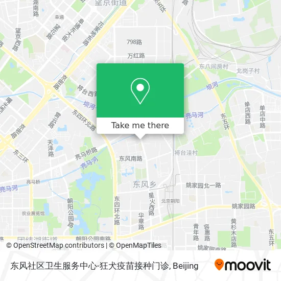 东风社区卫生服务中心-狂犬疫苗接种门诊 map