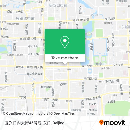 复兴门内大街45号院-东门 map