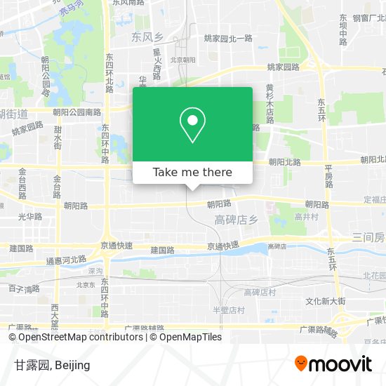 甘露园 map