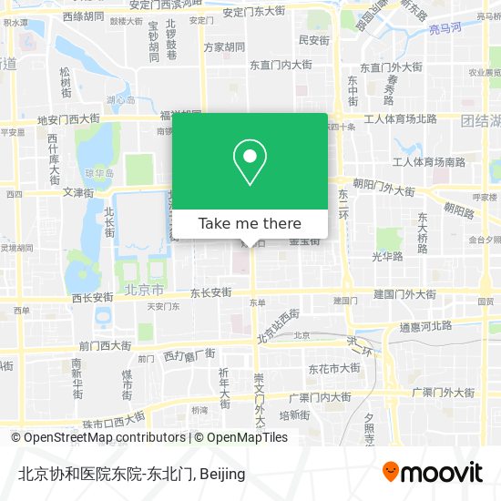 北京协和医院东院-东北门 map