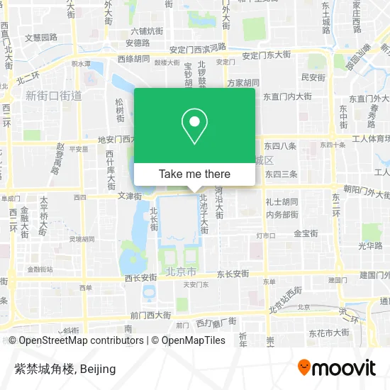 紫禁城角楼 map