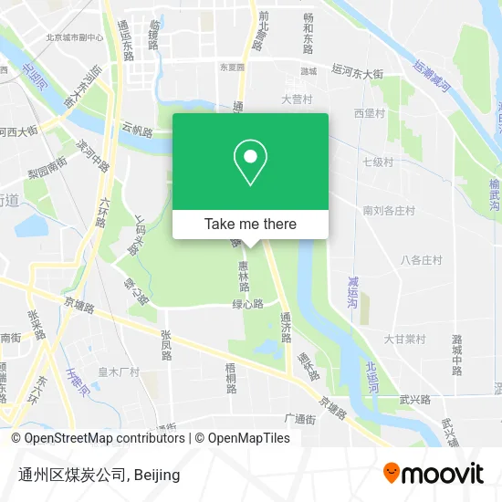 通州区煤炭公司 map