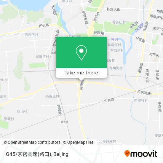 G45/京密高速(路口) map