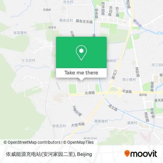 依威能源充电站(安河家园二里) map