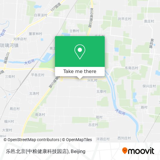 乐邑北京(中粮健康科技园店) map