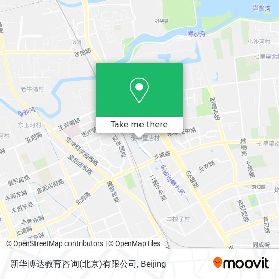 新华博达教育咨询(北京)有限公司 map