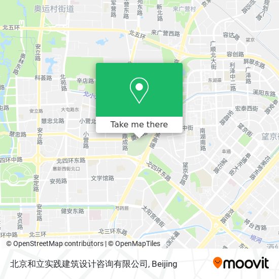 北京和立实践建筑设计咨询有限公司 map