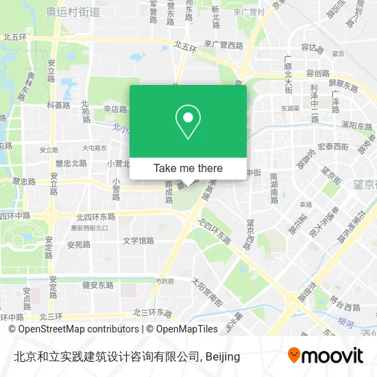 北京和立实践建筑设计咨询有限公司 map