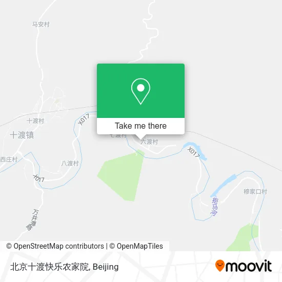 北京十渡快乐农家院 map