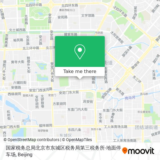 国家税务总局北京市东城区税务局第三税务所-地面停车场 map