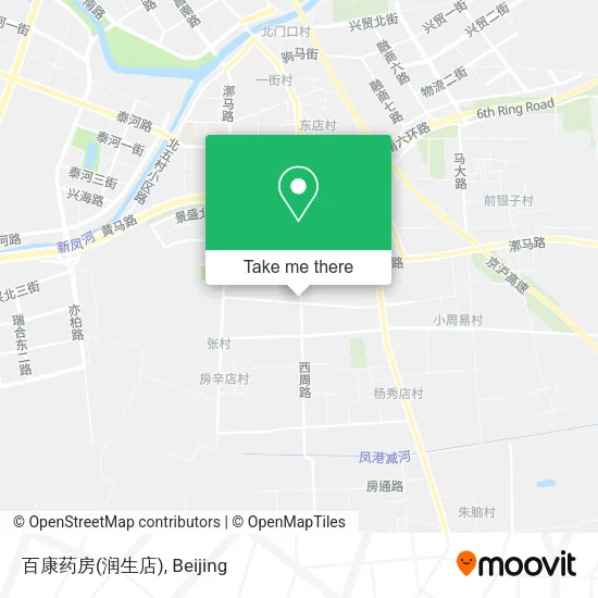 百康药房(润生店) map