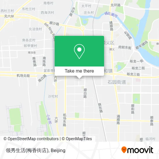 领秀生活(梅香街店) map