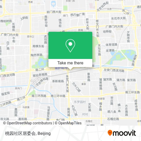 桃园社区居委会 map