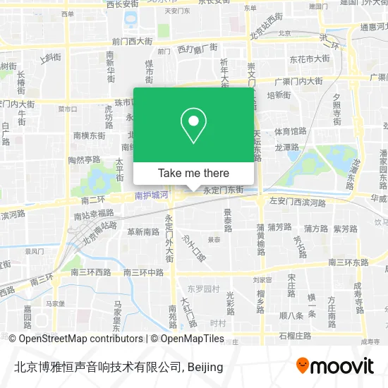 北京博雅恒声音响技术有限公司 map
