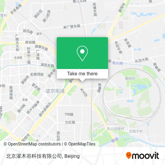 北京灌木谷科技有限公司 map