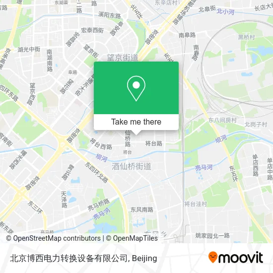 北京博西电力转换设备有限公司 map