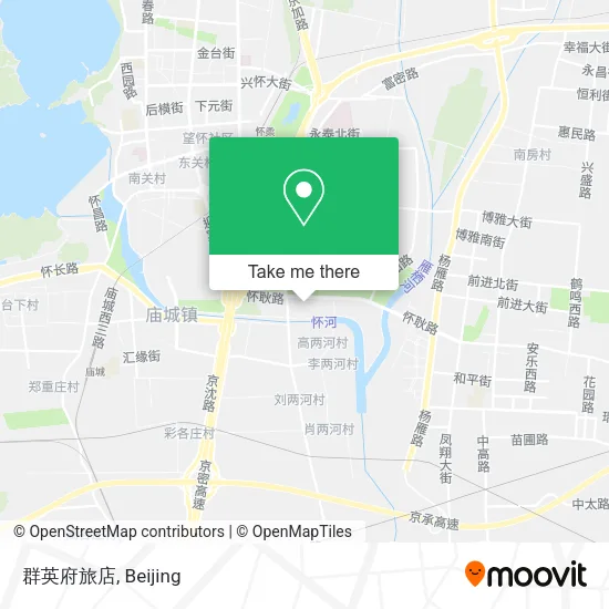 群英府旅店 map