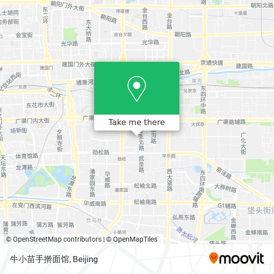 牛小苗手擀面馆 map