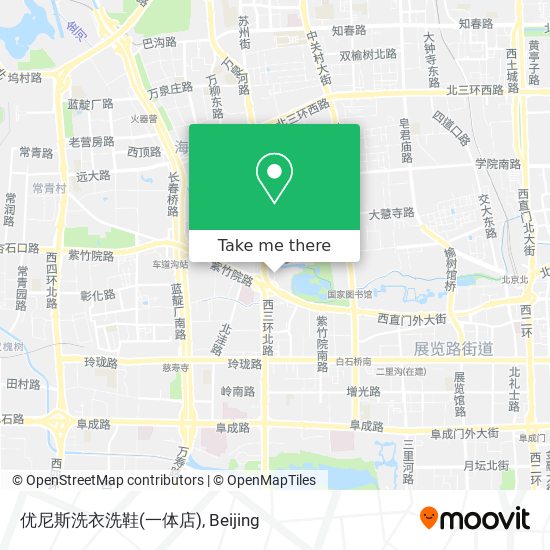 优尼斯洗衣洗鞋(一体店) map