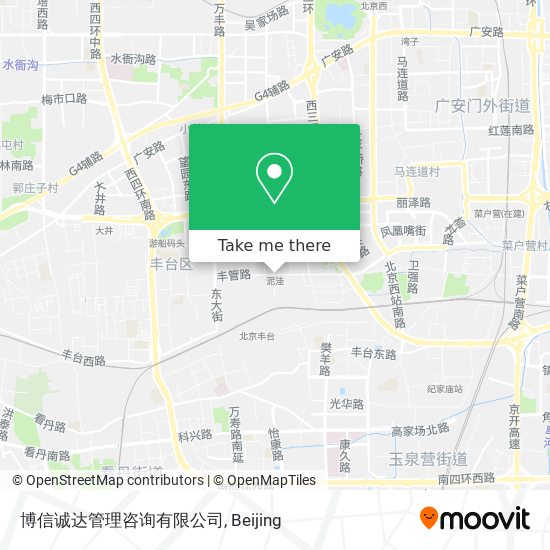 博信诚达管理咨询有限公司 map