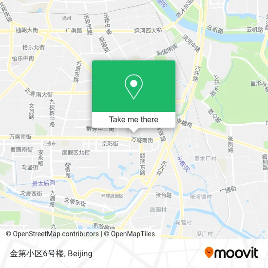 金第小区6号楼 map