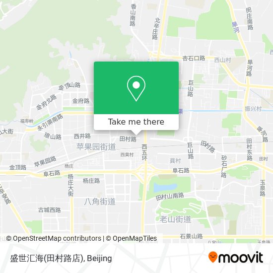 盛世汇海(田村路店) map