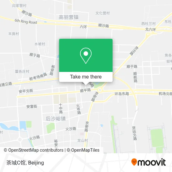 茶城C馆 map