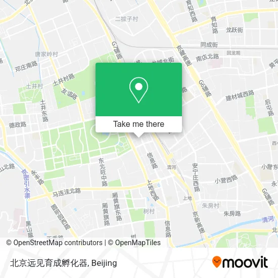 北京远见育成孵化器 map