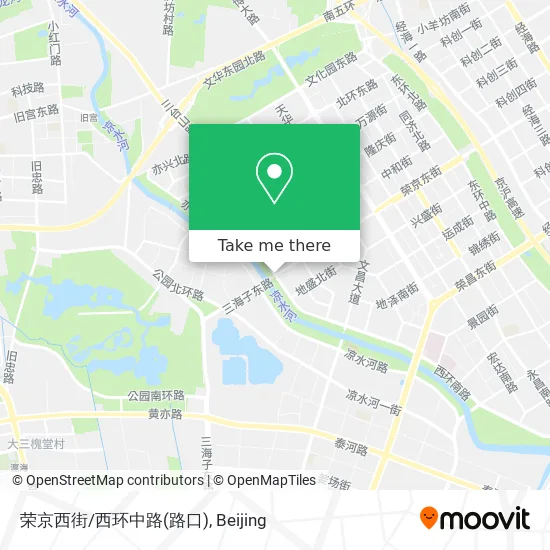 荣京西街/西环中路(路口) map