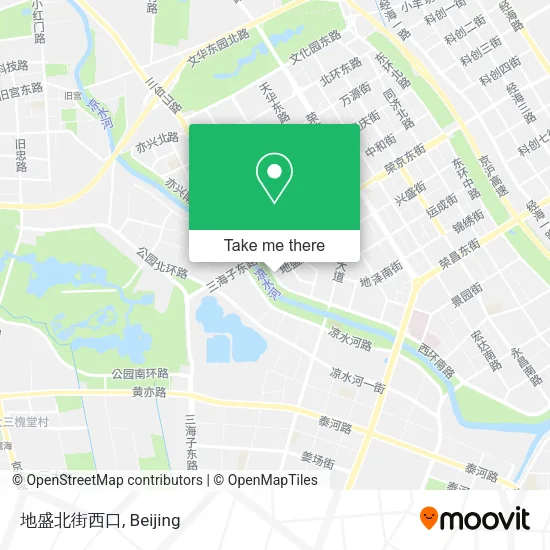 地盛北街西口 map