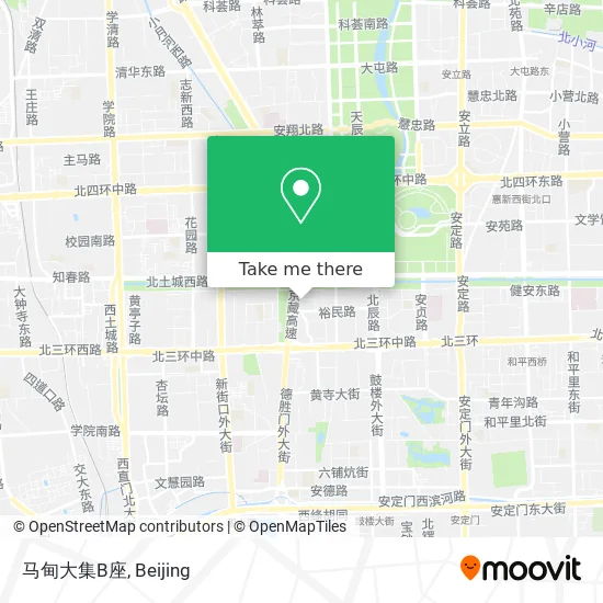 马甸大集B座 map