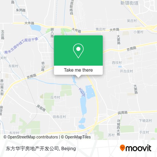 东方华宇房地产开发公司 map