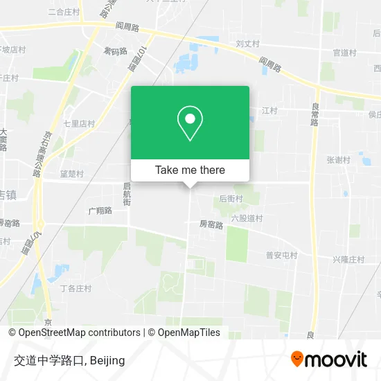 交道中学路口 map